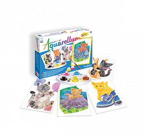 Акварельная раскраска – Котята (SentoSpherE, 6506)